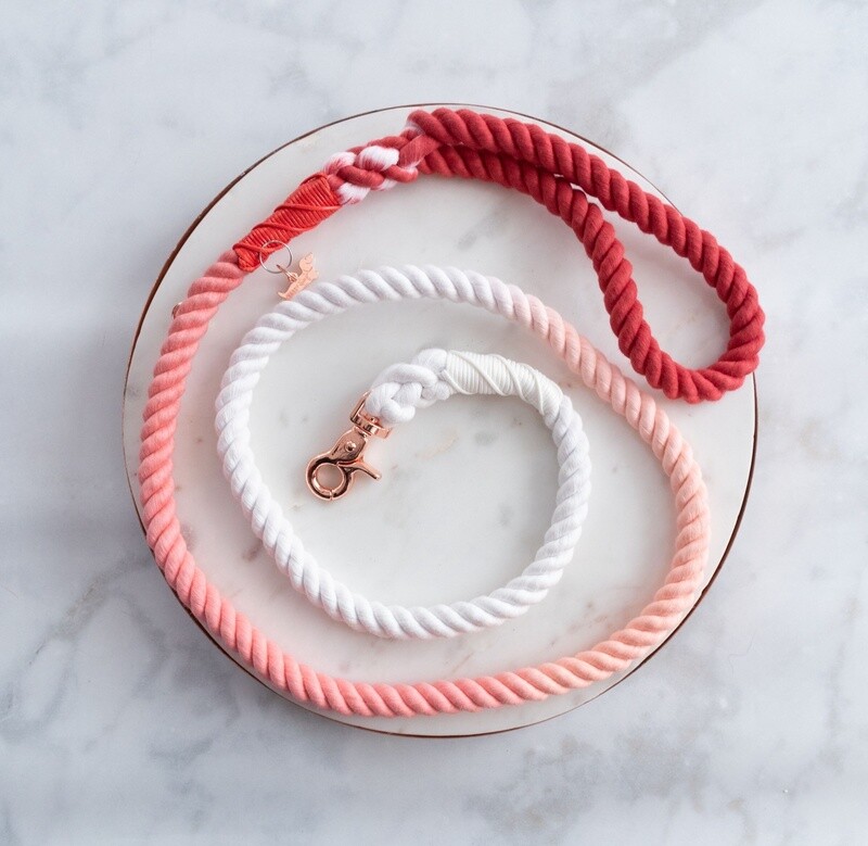 Dog Rope Leash- Poppy