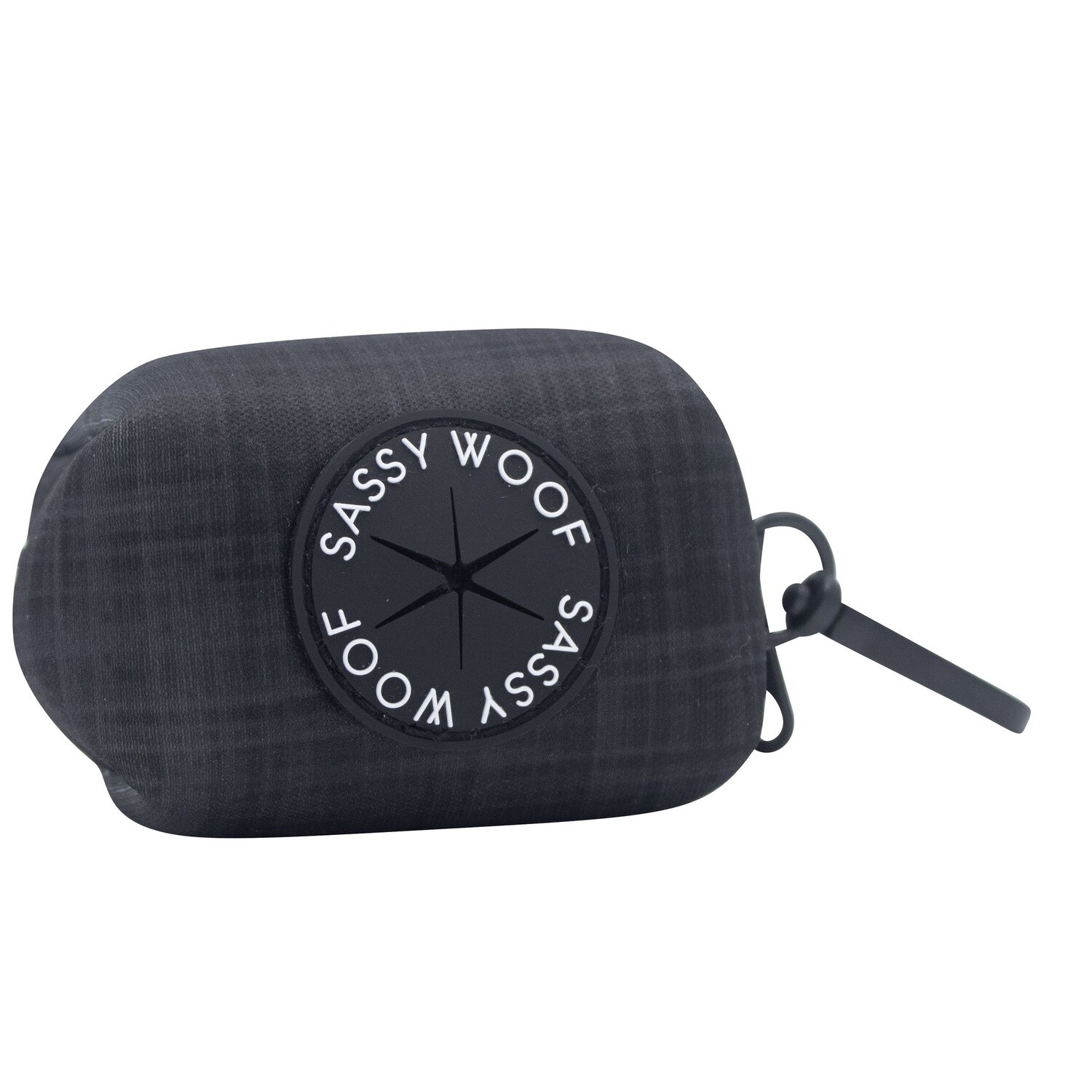Dog Waste Bag Holder- Baby Got Black