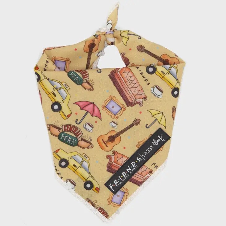 Friends Bandana- Yellow