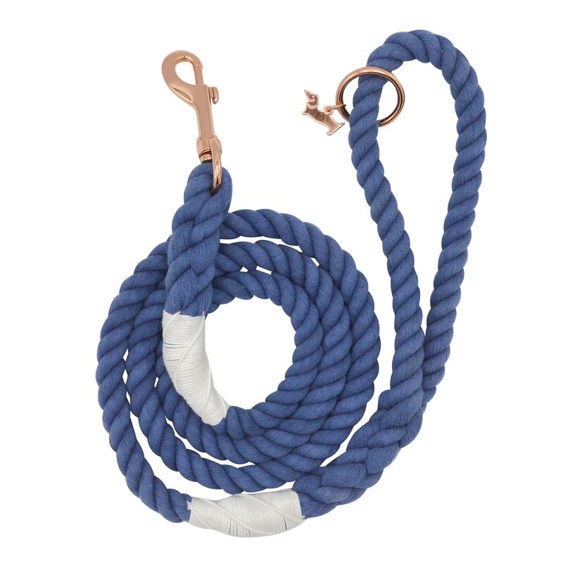Dog Rope Leash- Nautical