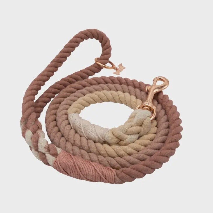 Dog Rope Leash- Pearly