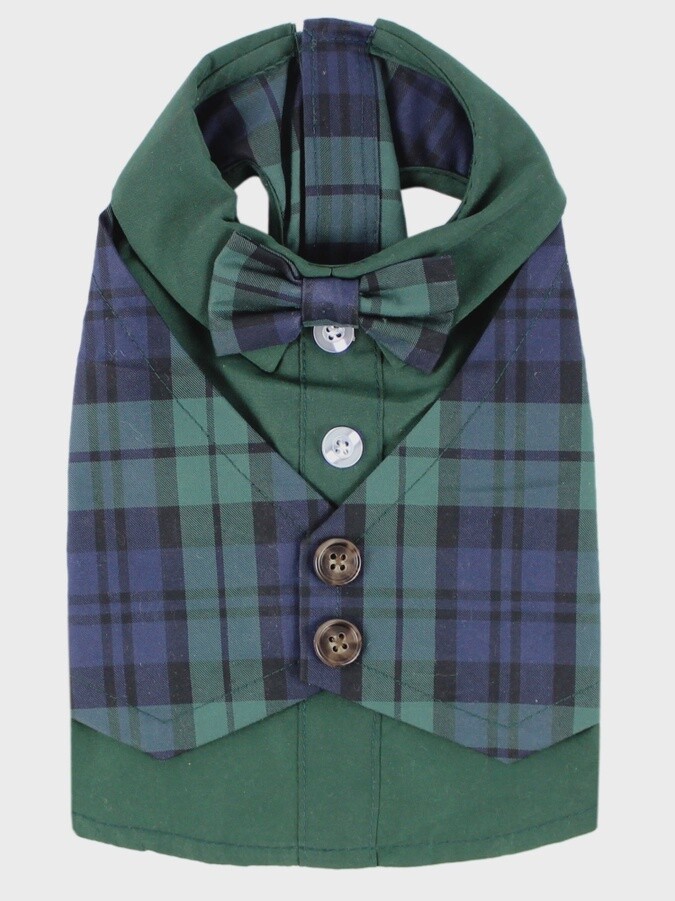 Scottish Tuxedo- Green/Blue
