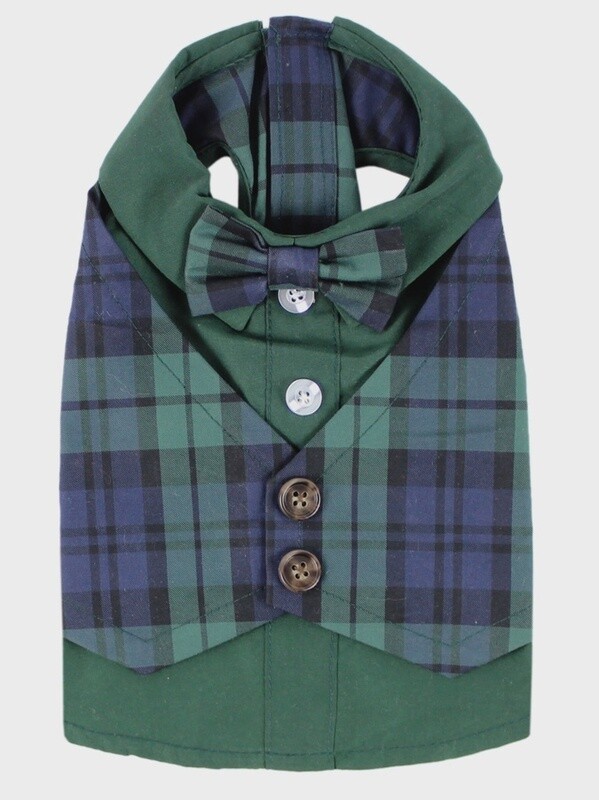 Scottish Tuxedo- Green/Blue