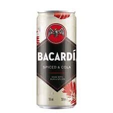 BACARDI SPICED AND COLA