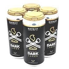 District Bavarian Dark Lager, Size: 4 Cans