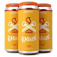 District Lemon Ginger Radler