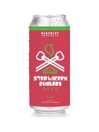 District Strawberry Rhubarb Sour