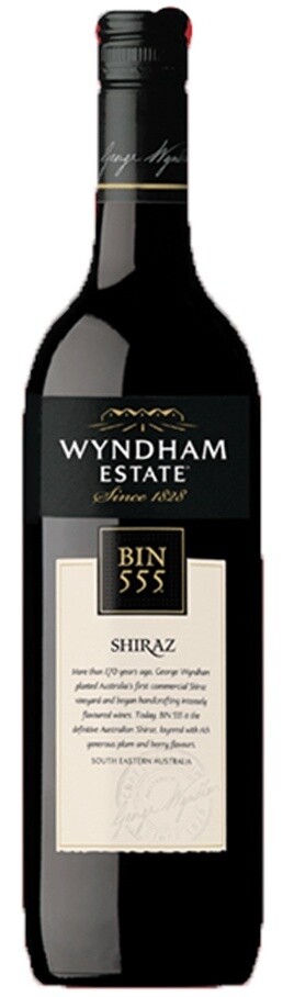 WYNDHAM BIN 555 HUNTER VALLEY SHIRAZ