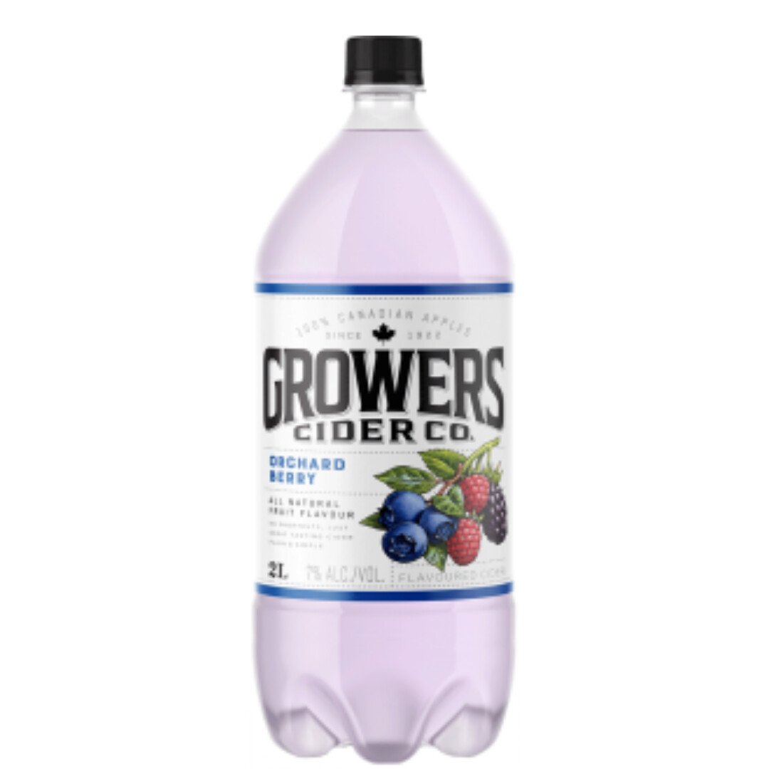 GROWERS ORCHARDBERRY CIDER, Size: 2L PET