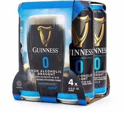 GUINNESS ZERO, Size: 4 Cans