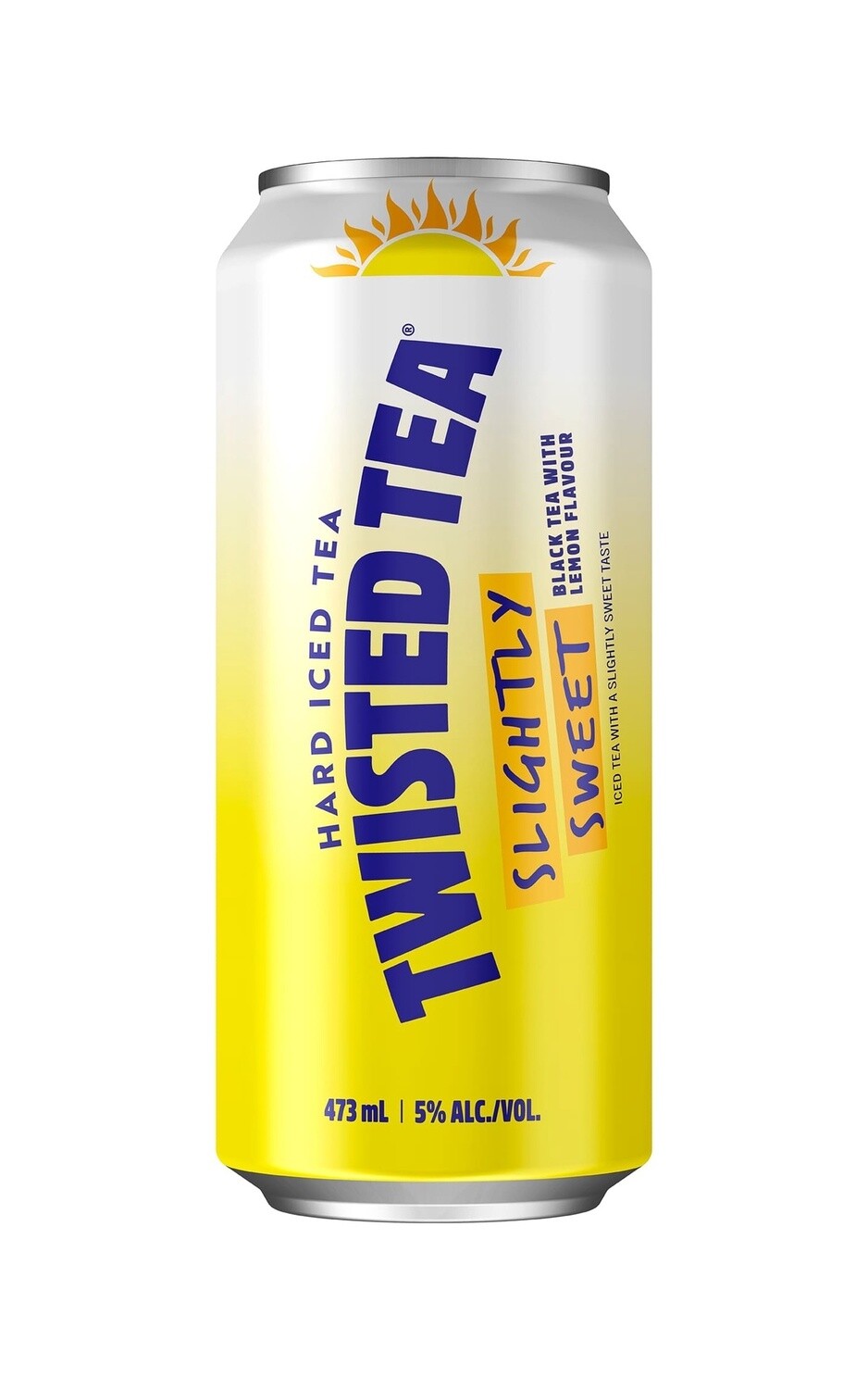 TWISTED TEA SLIGHTLY SWEET, Size: 1 Can