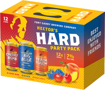 HECTOR&#39;S HARD PARTY PACK, Size: 12 Cans