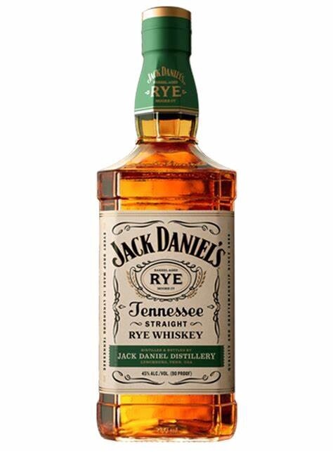 JACK DANIEL&#39;S STRAIGHT RYE WHISKEY