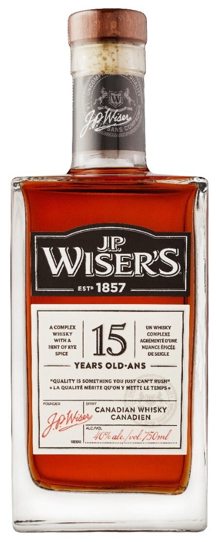 J.P. WISERS 15 YEAR OLD