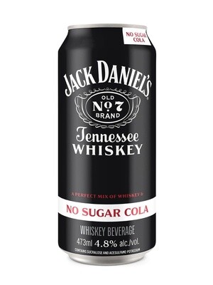 JACK DANIEL'S NO SUGAR COLA