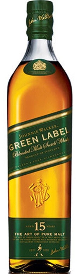 JOHNNIE WALKER GREEN LABEL, Size: 750 ml