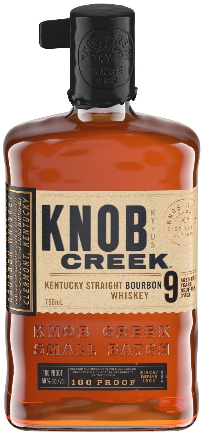 KNOB CREEK BOURBON, Size: 750 ml