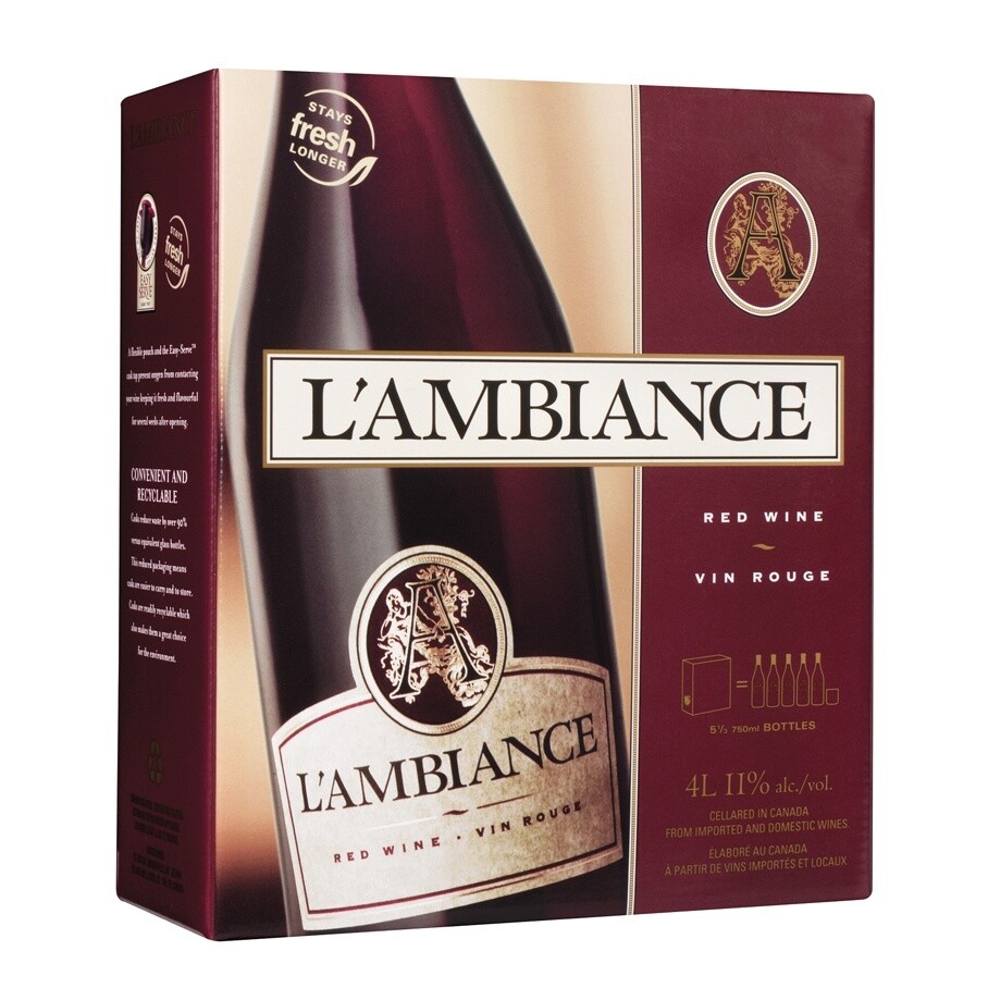 L&#39;AMBIANCE RED, Size: 4000 ml