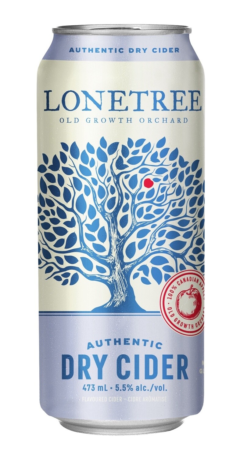 LONETREE AUTHENTIC APPLE DRY CIDER, Size: 1 Can