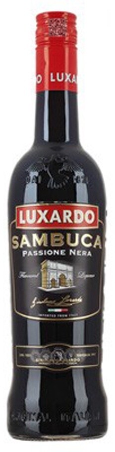 LUXARDO PASSIONE NERA BLACK SAMBUCA, Size: 750 ml