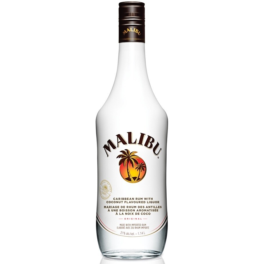 MALIBU COCONUT RUM, Size: 1140 ml