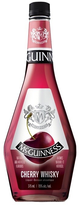 McGUINNESS CHERRY WHISKY, Size: 375 ml