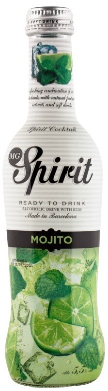 MG SPIRIT MOJITO, Size: 4 Bottles