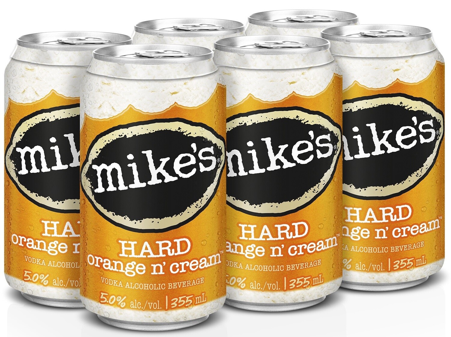 MIKE&#39;S ORANGE N&#39; CREAM, Size: 6 Cans