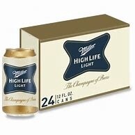 MILLER HIGH LIFE LIGHT, Size: 15 Cans