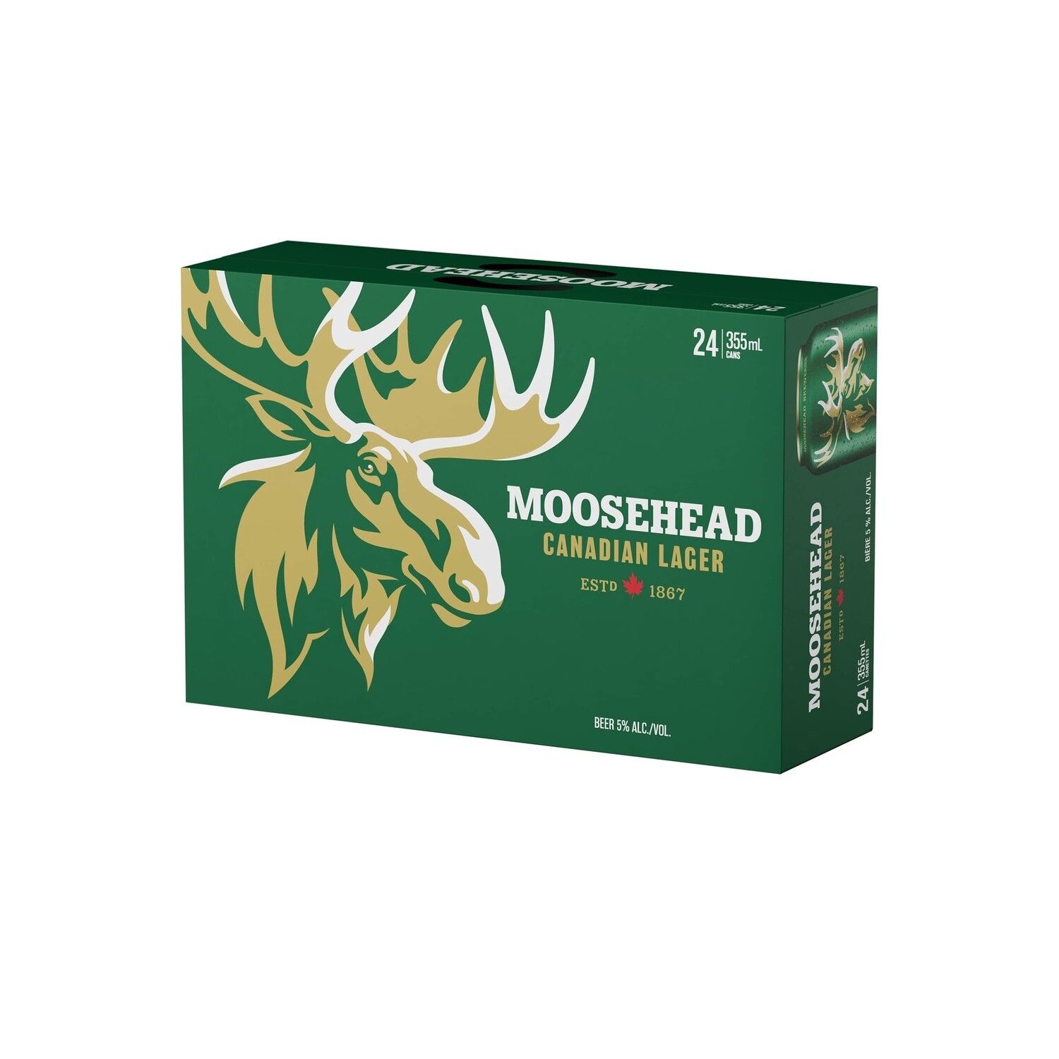 MOOSEHEAD LAGER, Size: 24 Cans