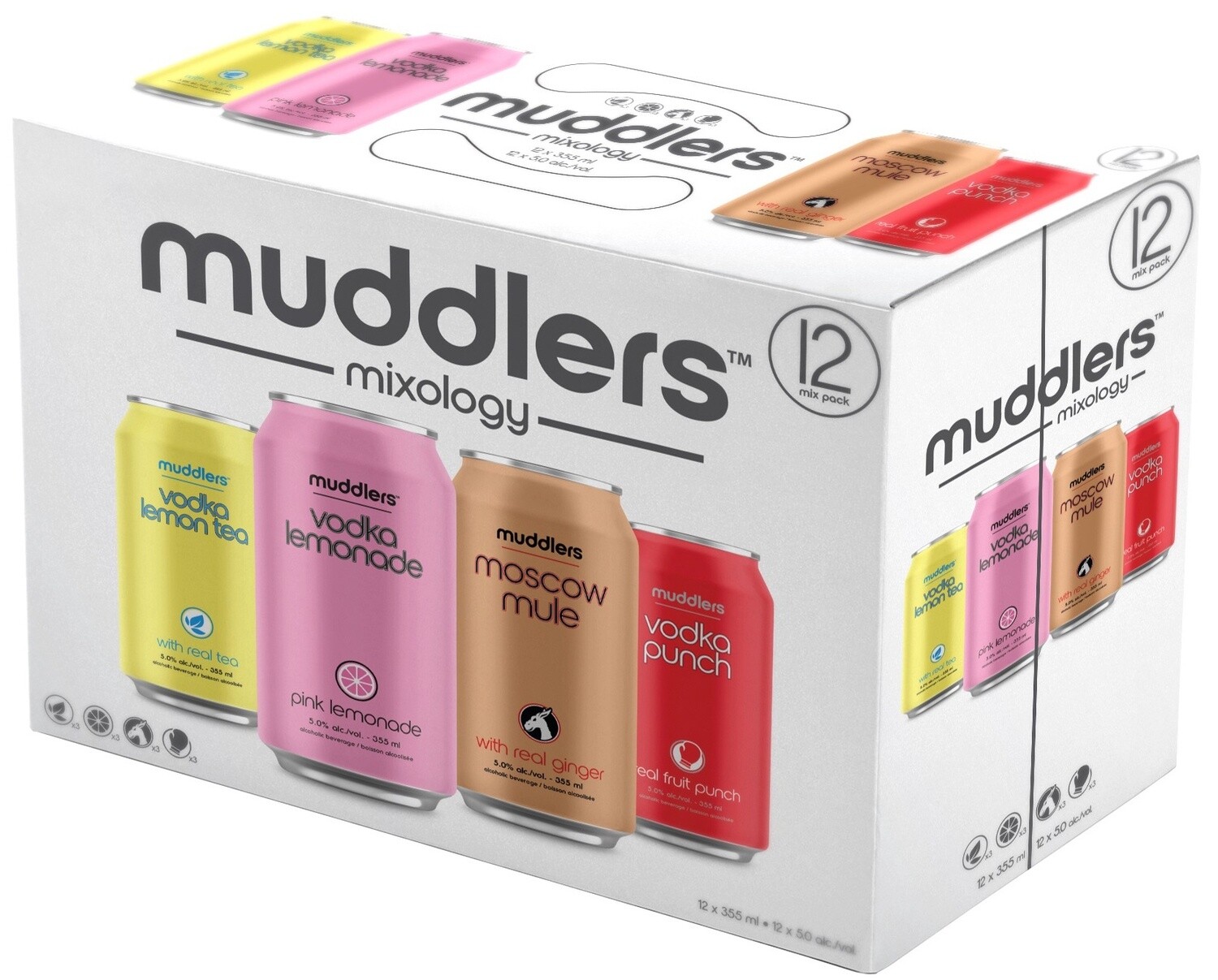 MUDDLERS MIXOLOGY MIXER 12PK, Size: 12 Cans