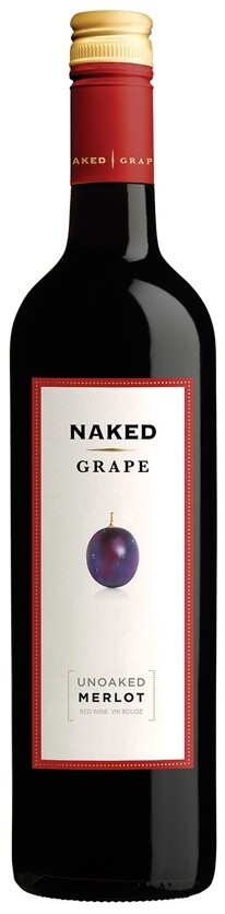 NAKED GRAPE MERLOT, Size: 750 ml