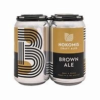 Nokomis Brown Ale, Size: 4 Cans