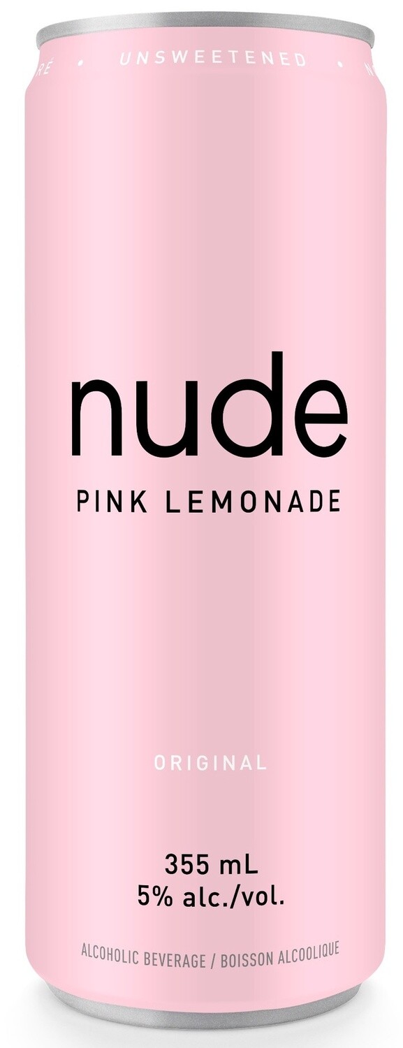 NUDE PINK LEMONADE, Size: 6 Cans