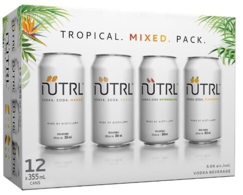 NUTRL TROPICAL MIXER, Size: 12 Cans