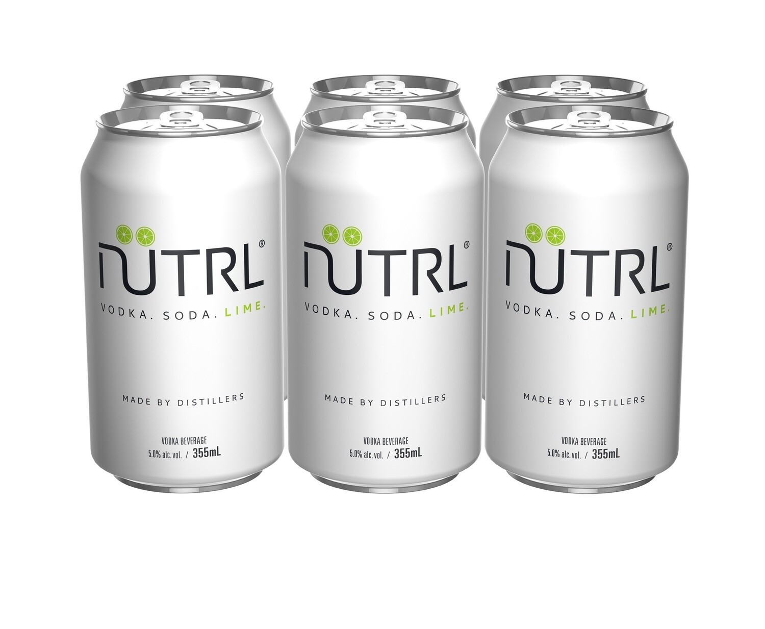 NUTRL VODKA SODA LIME, Size: 6 Cans