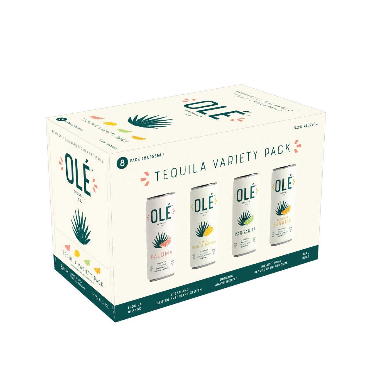 OLE COCKTAIL - OLE TEQUILA VARIETY, Size: 8 Cans