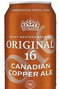 ORIGINAL 16 CANADIAN COPPER ALE