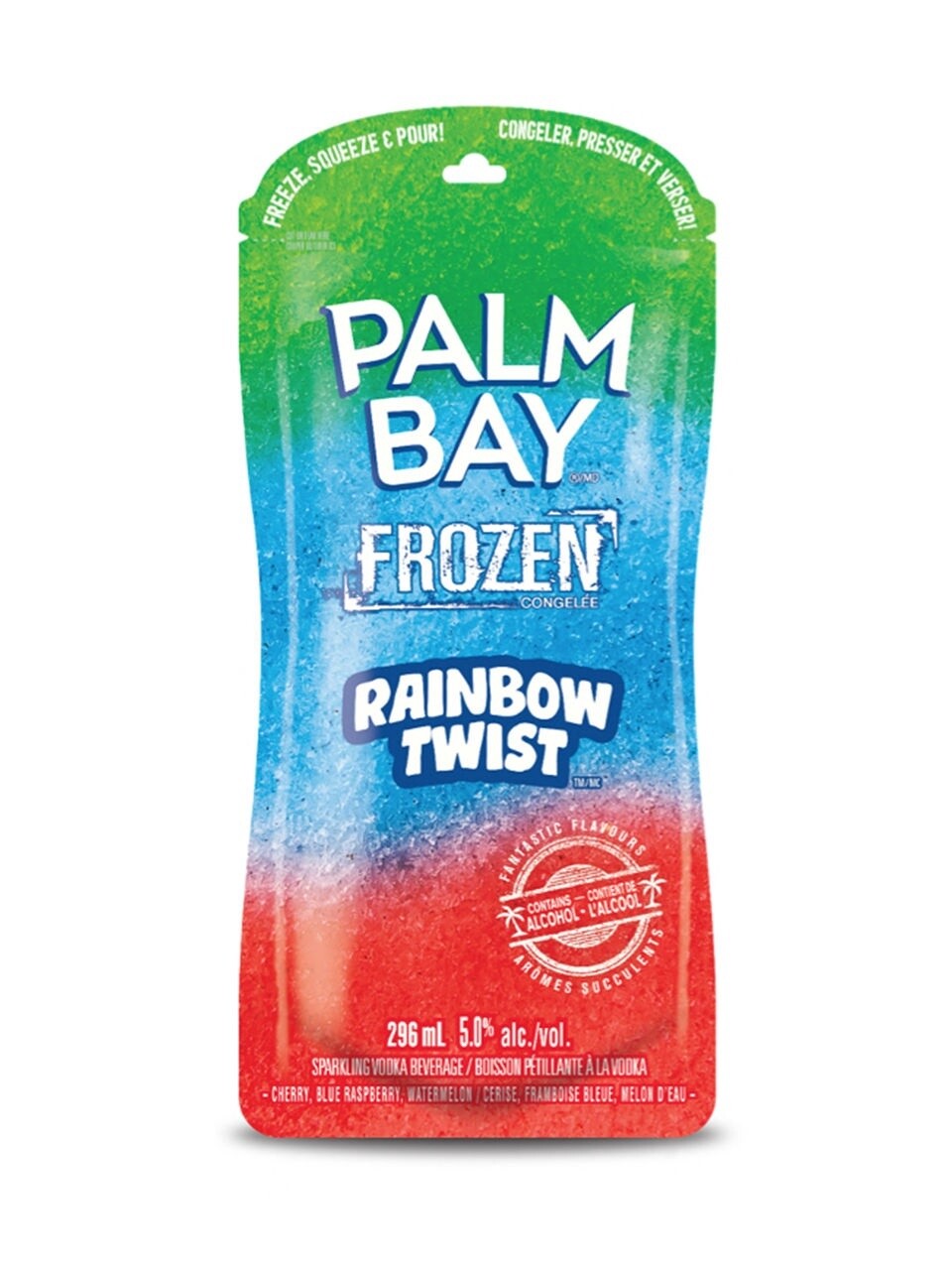 PALM BAY FROZEN RAINBOW TWIST, Size: 296 ml
