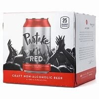 PARTAKE - NON-ALCOHOLIC RED ALE 1420, Size: 4 Cans