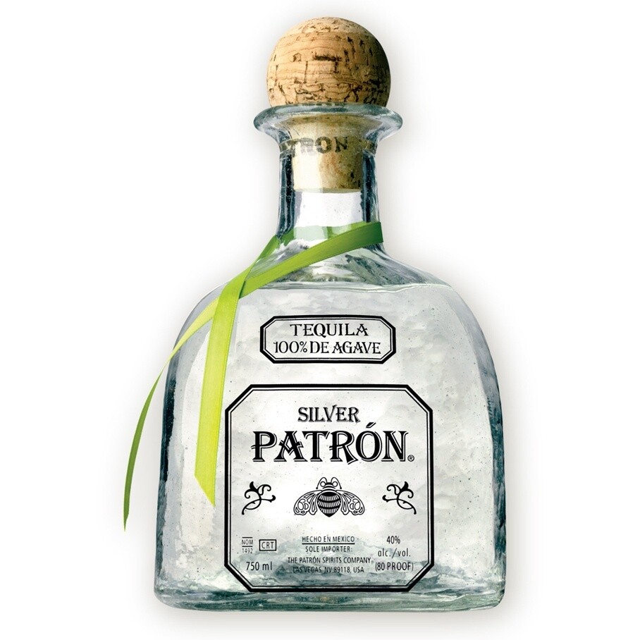 PATRON SILVER TEQUILA, Size: 750 ml