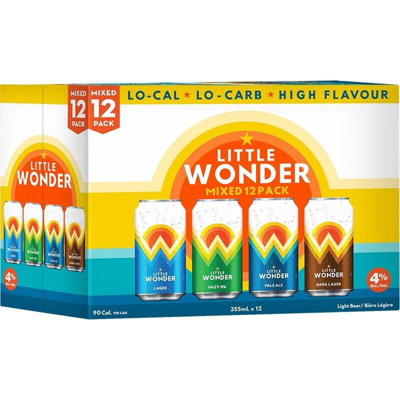 PHILLIPS LITTLE WONDER MIXED 12 PACK, Size: 12 Cans