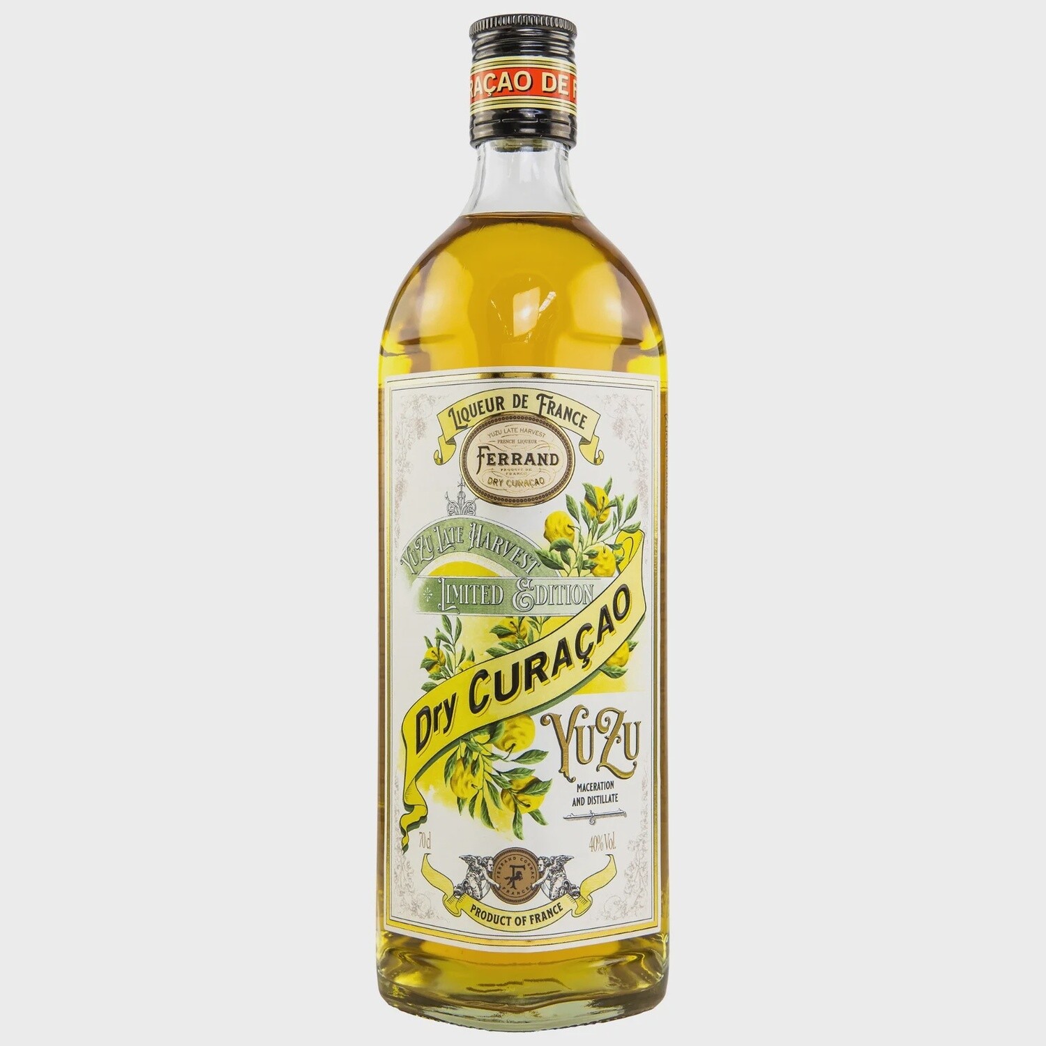 PIERRE FERRAND DRY CURCAO YUZU LATE, Size: 700 ml