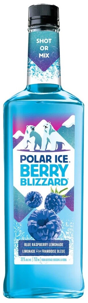 POLAR ICE BERRY BLIZZARD, Size: 750 ml