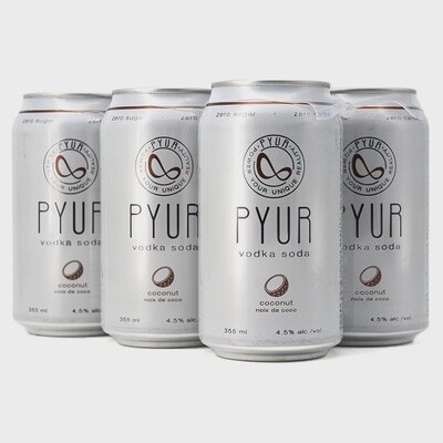 PYUR VODKA SODA COCONUT