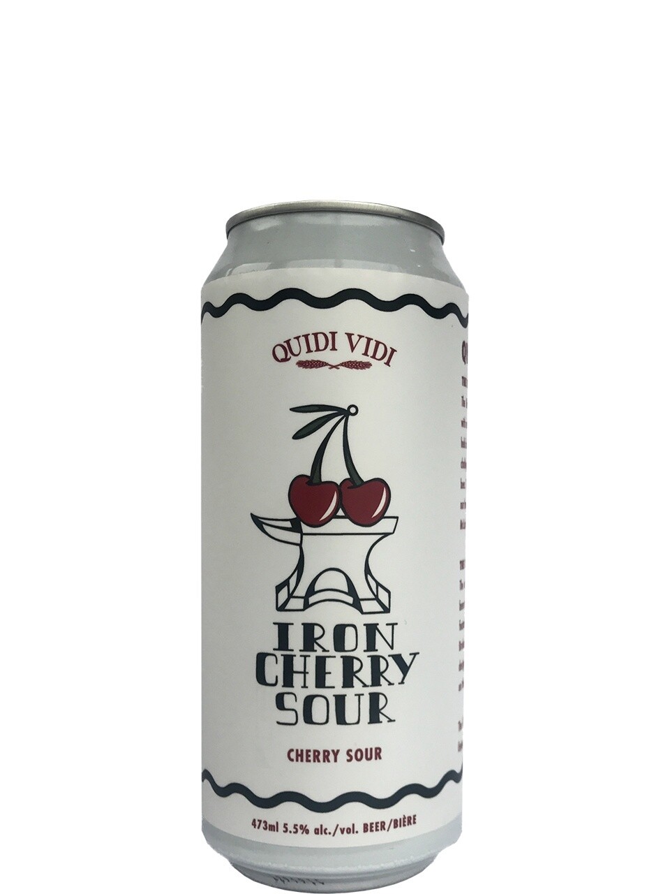 QUIDI VIDI IRON CHERRY SOUR, Size: 1 Can 473 ml