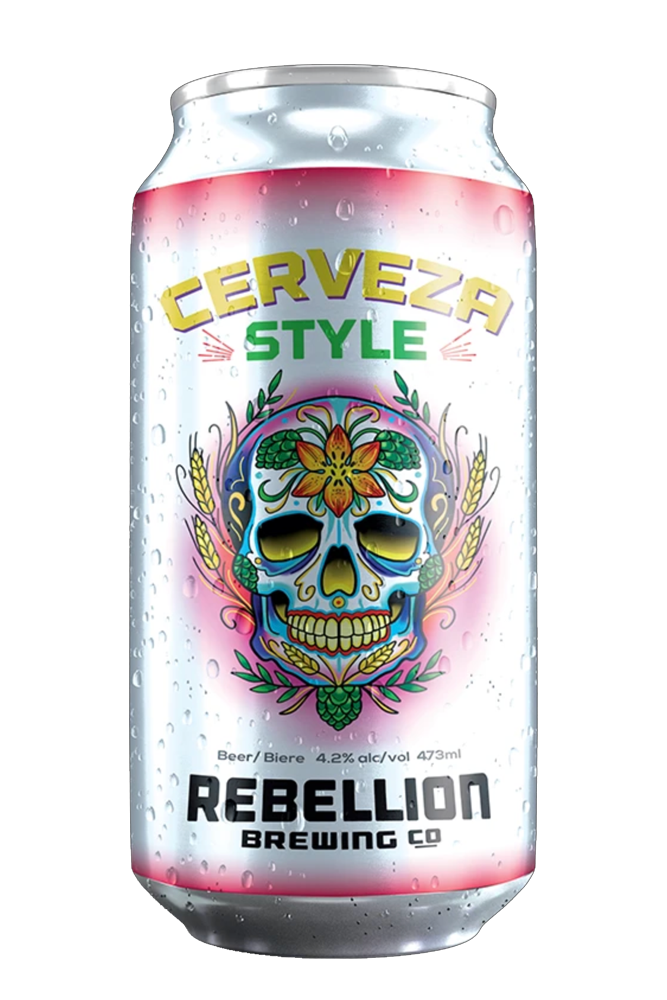 REBELLION BEER, Size: 4 Cans
