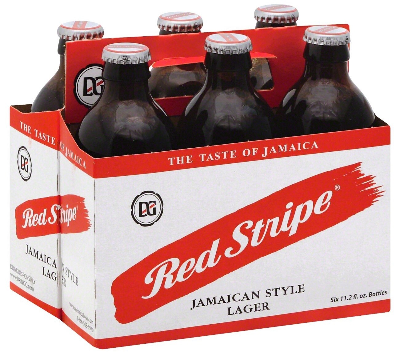 RED STRIPE, Size: 6 Bottles