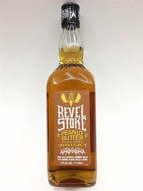 REVEL STOKE PEANUT BUTTER WHISKY, Size: 750 ml