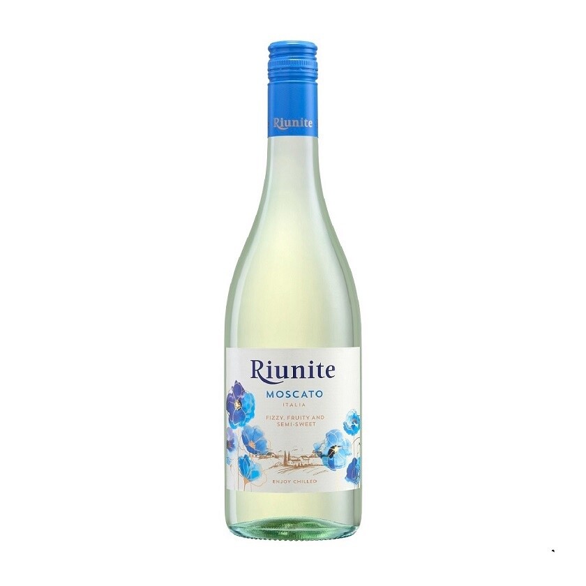 RIUNITE BUTTERFLY SPARKLING MOSCATO IGT, Size: 750 ml
